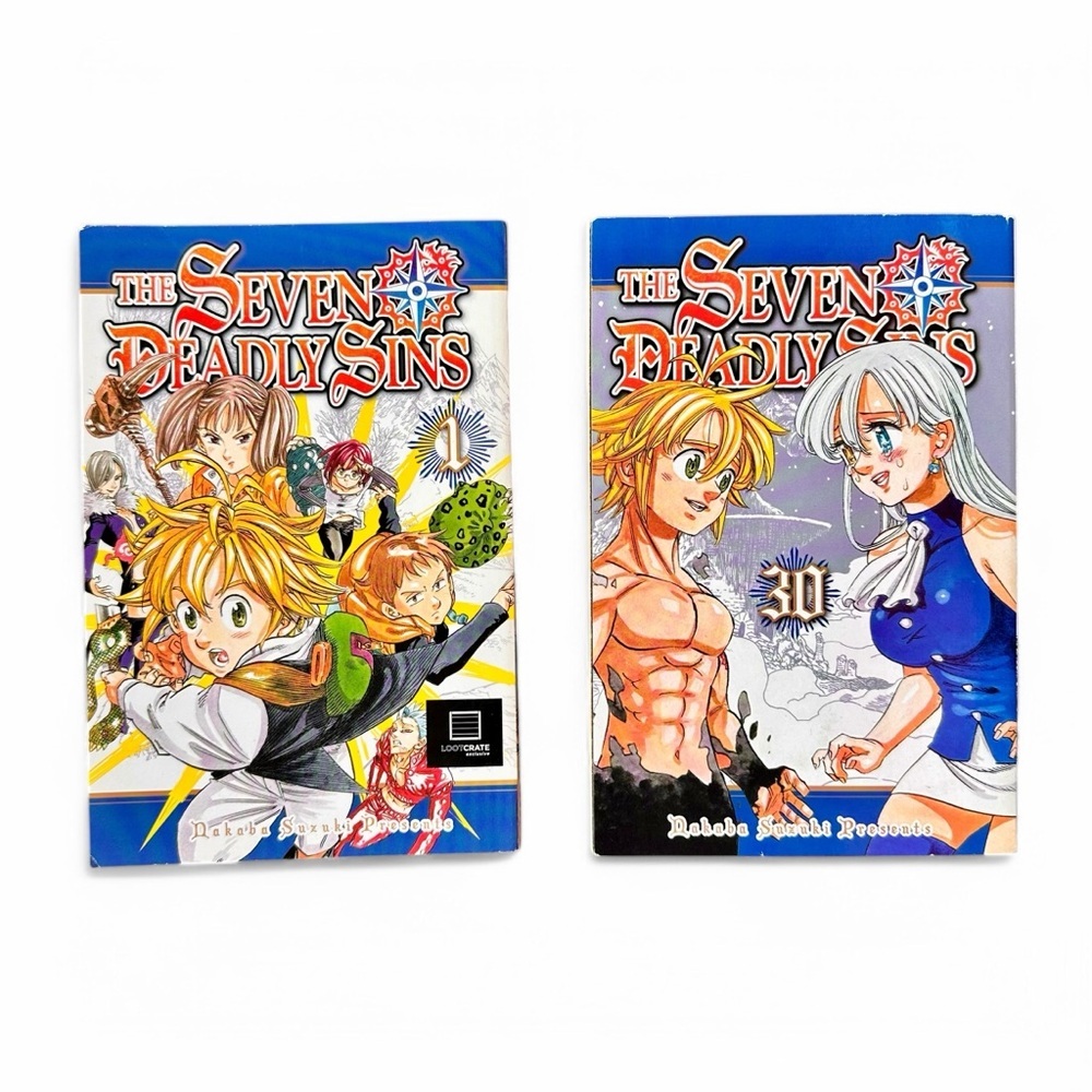 The Seven Deadly Sins Seven Days Manga Volumes 1, 30
